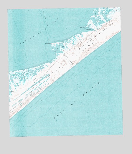 Panther Point, TX USGS Topographic Map