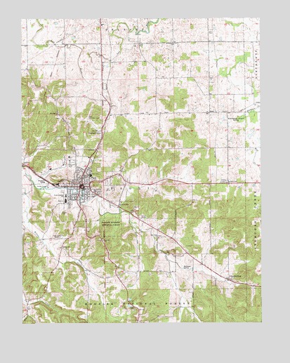 Paoli, IN USGS Topographic Map