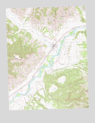Parachute, CO USGS Topographic Map