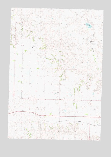 Parade, SD USGS Topographic Map