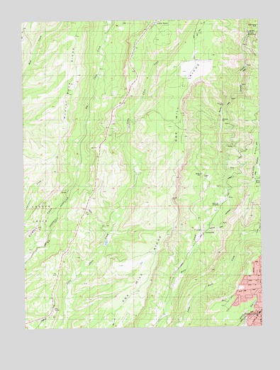 Paradise West, CA USGS Topographic Map