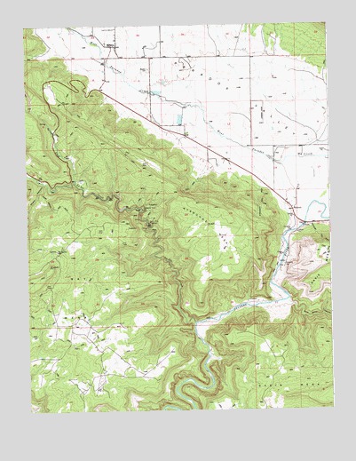 Paradox, CO USGS Topographic Map