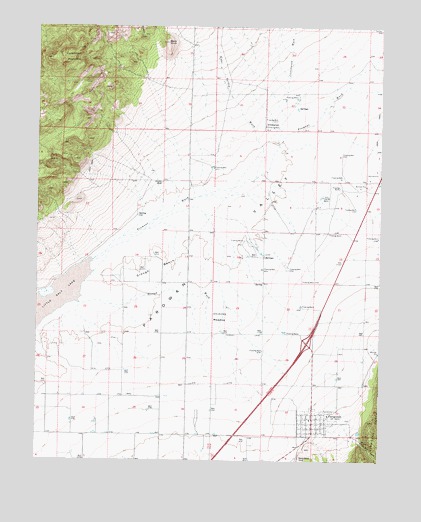 Paragonah, UT USGS Topographic Map