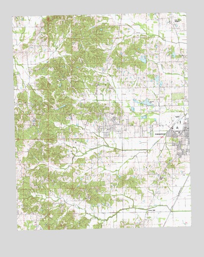 Paragould West, AR USGS Topographic Map