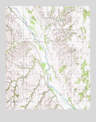 Parallel, OK USGS Topographic Map