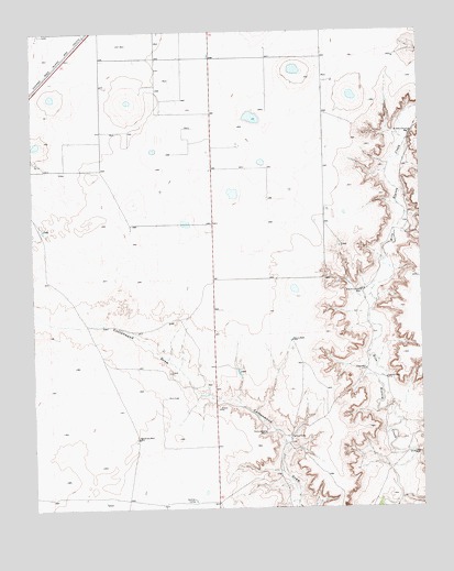 Pardue Camp, TX USGS Topographic Map