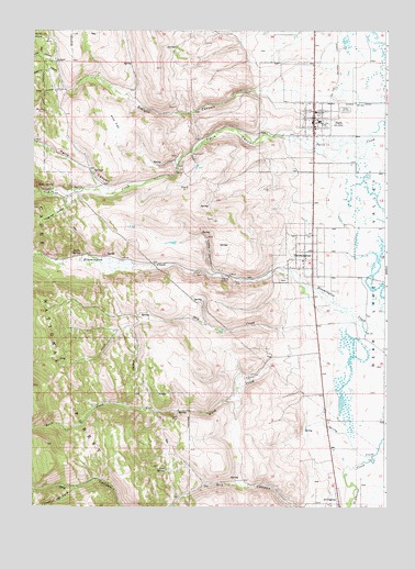 Paris, ID USGS Topographic Map