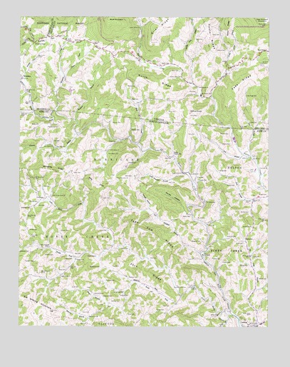 Park, NC USGS Topographic Map