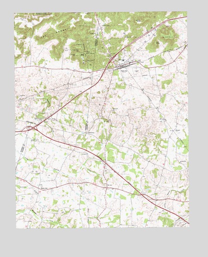 Park City, KY USGS Topographic Map