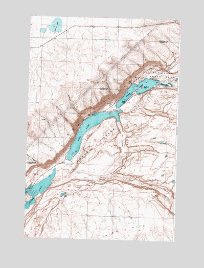 Park Lake, WA USGS Topographic Map