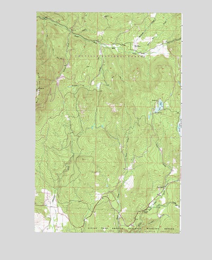 Park Rapids, WA USGS Topographic Map