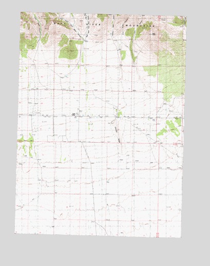 Park Valley, UT USGS Topographic Map
