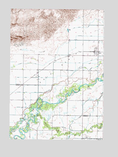 Parker, ID USGS Topographic Map
