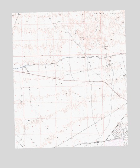 Parker NW, CA USGS Topographic Map