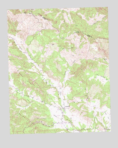 Parkfield, CA USGS Topographic Map