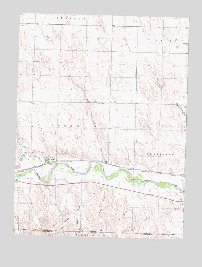 Parks, NE USGS Topographic Map