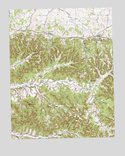 Parksville, KY USGS Topographic Map