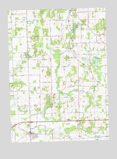 Parma, MI USGS Topographic Map