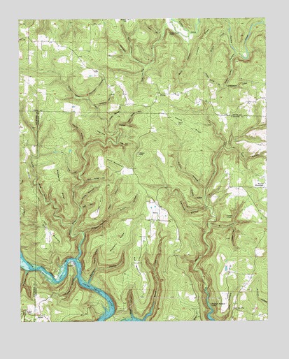 Parma, AR USGS Topographic Map