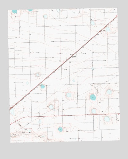 Parmerton, TX USGS Topographic Map