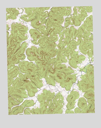 Parmleysville, KY USGS Topographic Map