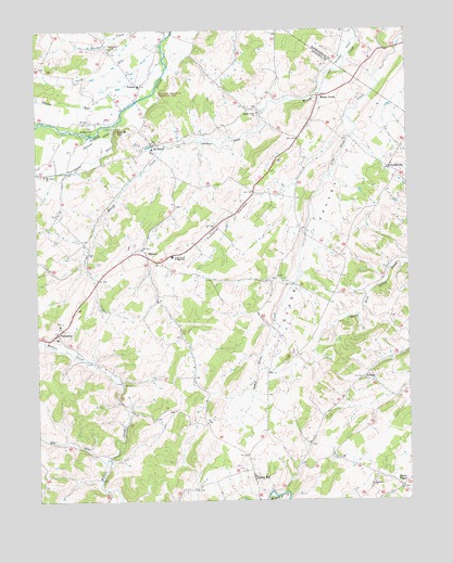 Parnassus, VA USGS Topographic Map