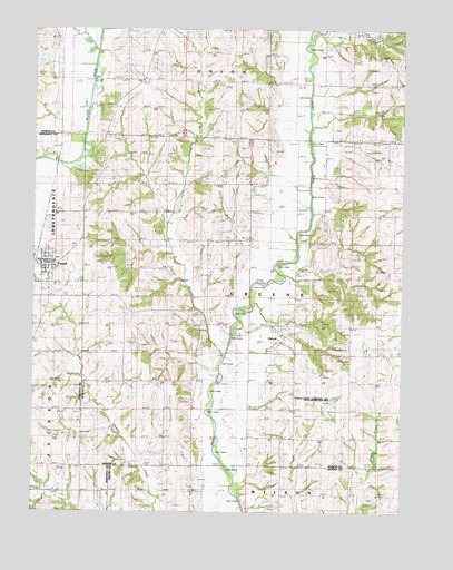 Parnell East, MO USGS Topographic Map