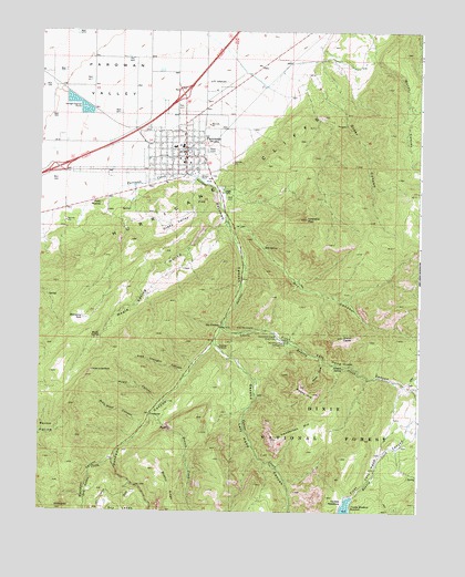Parowan, UT USGS Topographic Map