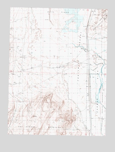Parran, NV USGS Topographic Map
