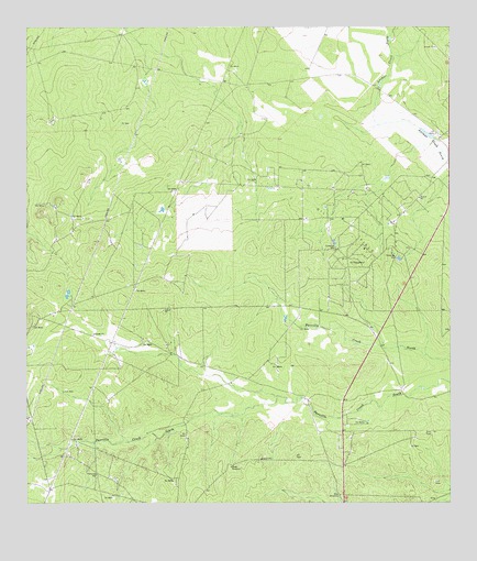 Parrilla Creek NW, TX USGS Topographic Map