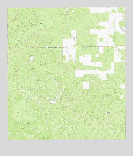 Parrilla Creek SE, TX USGS Topographic Map