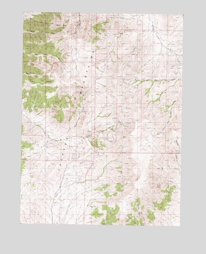 Parrot Peak, NV USGS Topographic Map