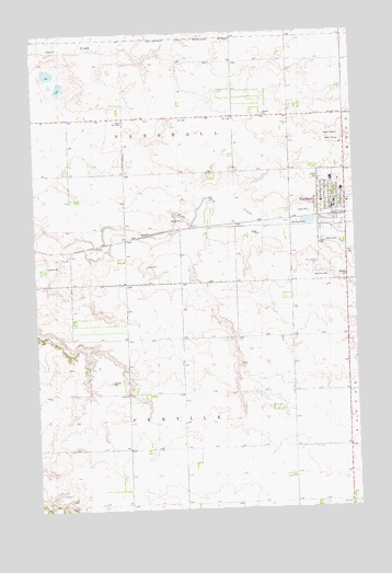 Parshall, ND USGS Topographic Map