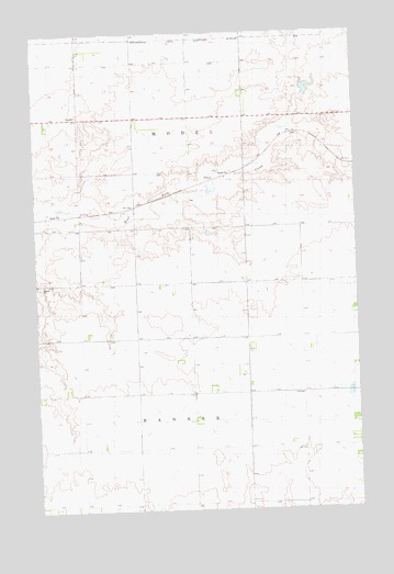 Parshall NE, ND USGS Topographic Map