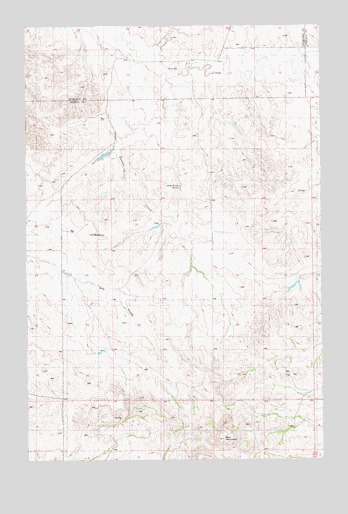 Parson Creek, MT USGS Topographic Map