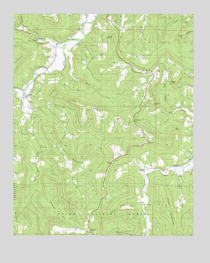 Parthenon, AR USGS Topographic Map