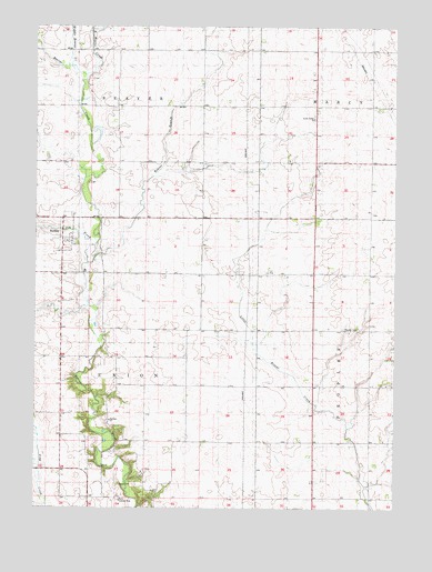 Berkley, IA USGS Topographic Map