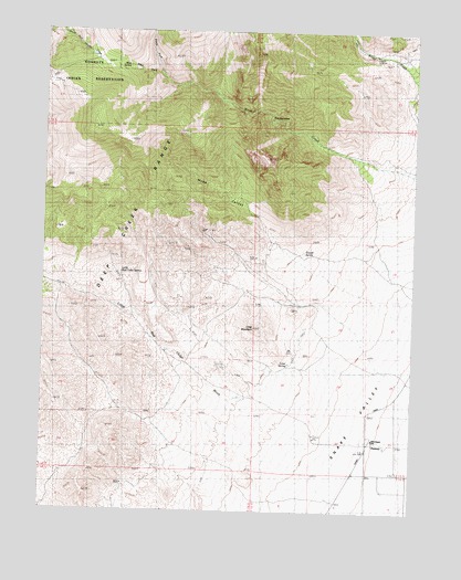 Partoun, UT USGS Topographic Map
