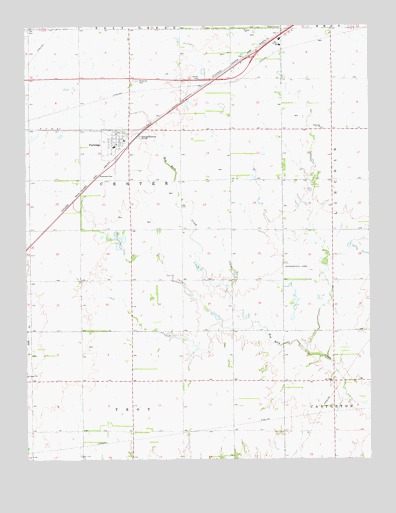 Partridge, KS USGS Topographic Map