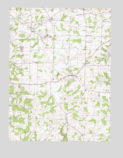 Berlin, OH USGS Topographic Map