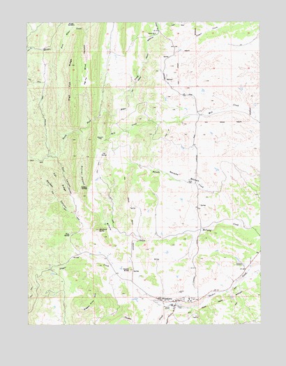 Paskenta, CA USGS Topographic Map