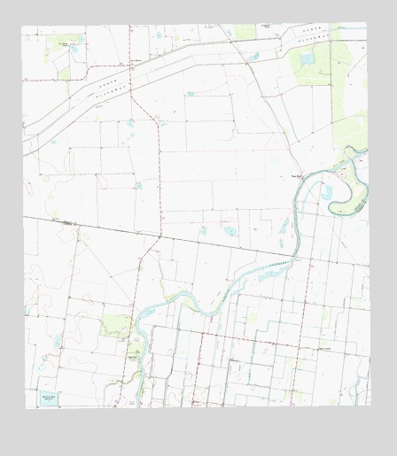 Paso Real, TX USGS Topographic Map