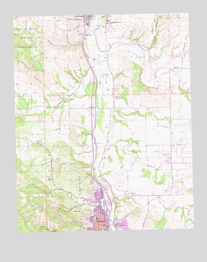 Paso Robles, CA USGS Topographic Map
