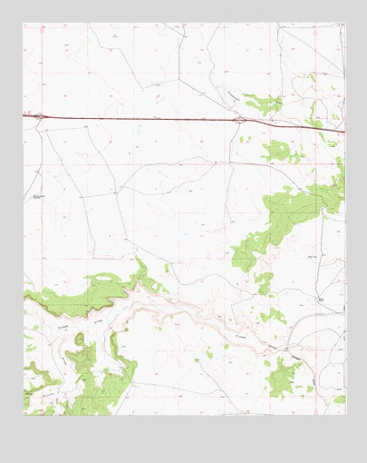 Pastura NE, NM USGS Topographic Map