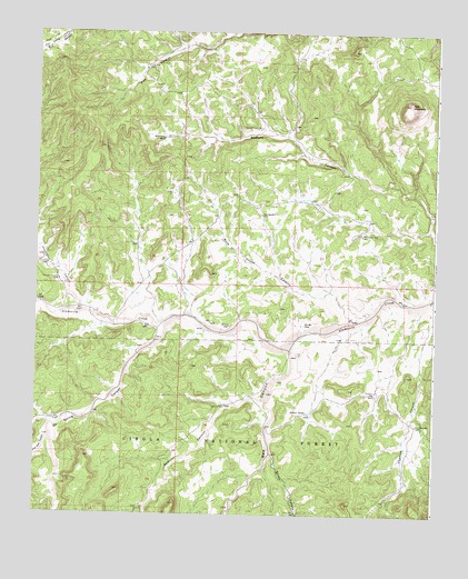 Pasture Canyon, NM USGS Topographic Map