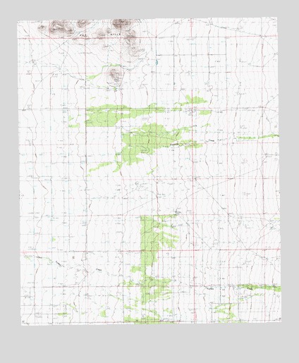 Pat Hills South, AZ USGS Topographic Map