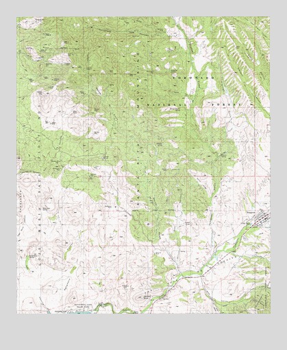 Patagonia, AZ USGS Topographic Map