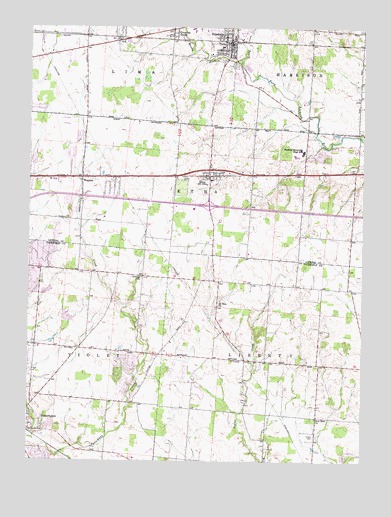 Pataskala, OH USGS Topographic Map