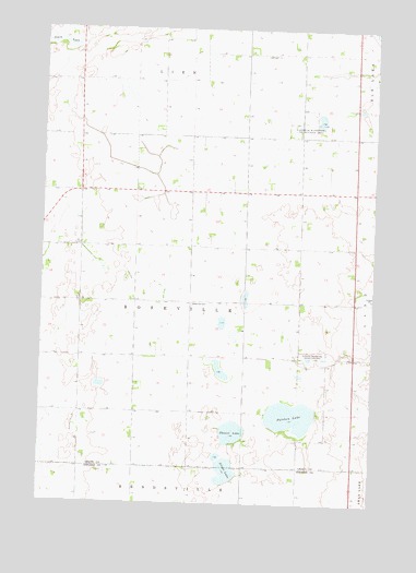 Patchen Lake, MN USGS Topographic Map