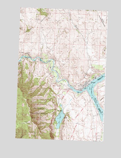 Pateros, WA USGS Topographic Map